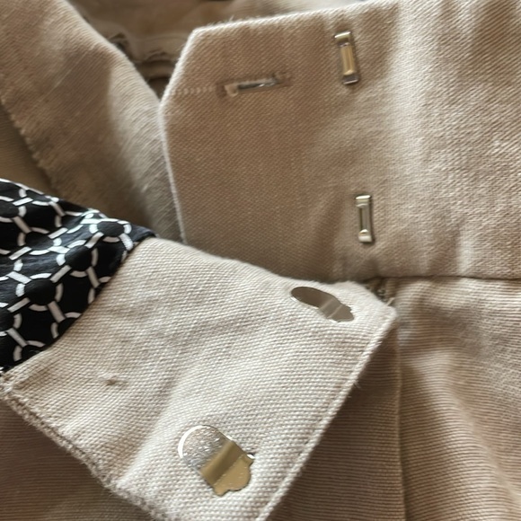 Maurices Womens Tan Dress Pants Trousers Flat Front‎ Stretch Flare Leg Size 9/10 - Picture 10 of 10